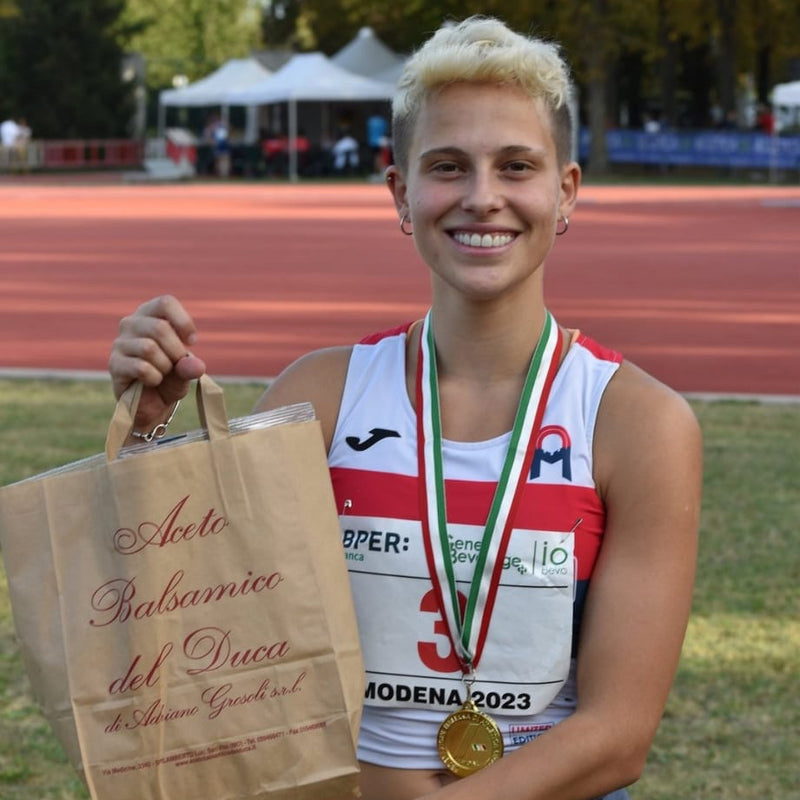 Camilla Duri atletica oro